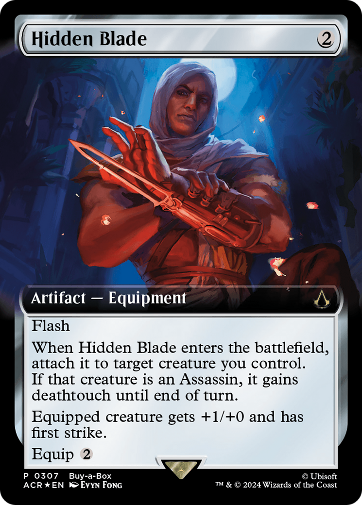 Hidden Blade (Extended Art) [Assassin's Creed Promos] | Gaming Infinity