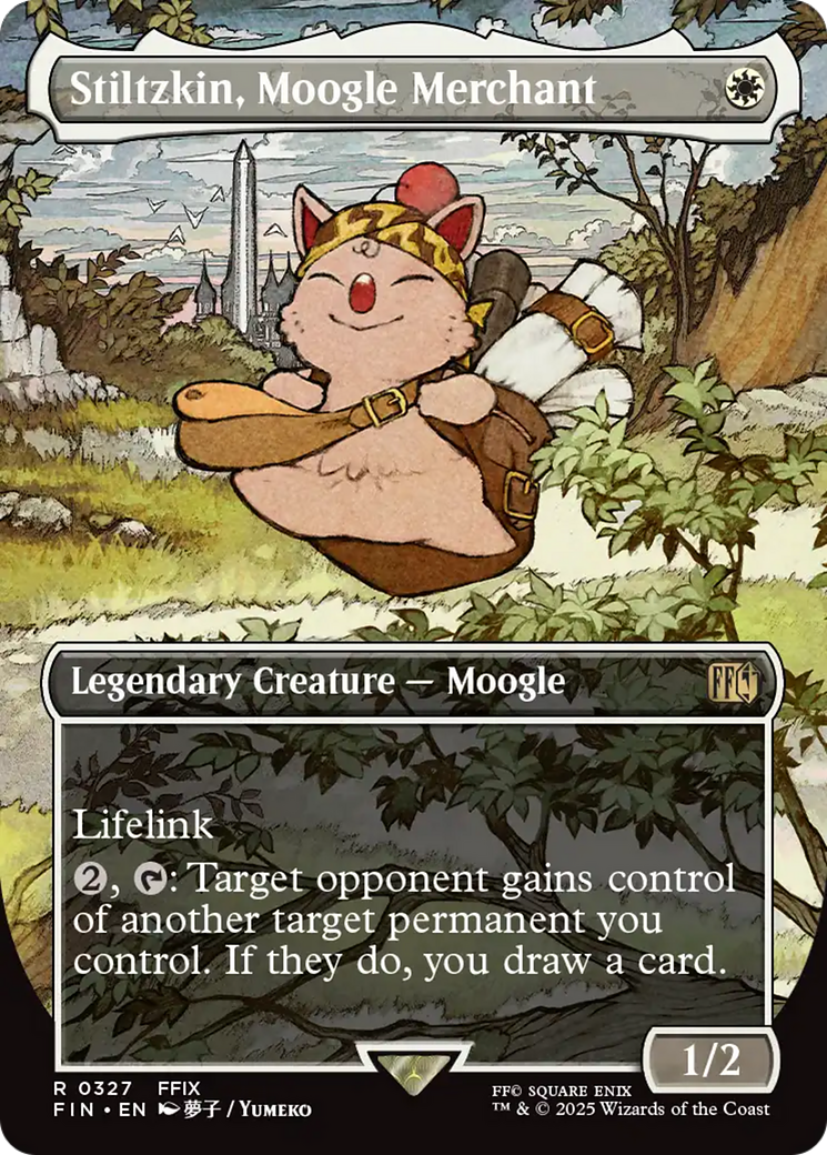 Stiltzkin, Moogle Merchant (Borderless) [FINAL FANTASY] | Gaming Infinity