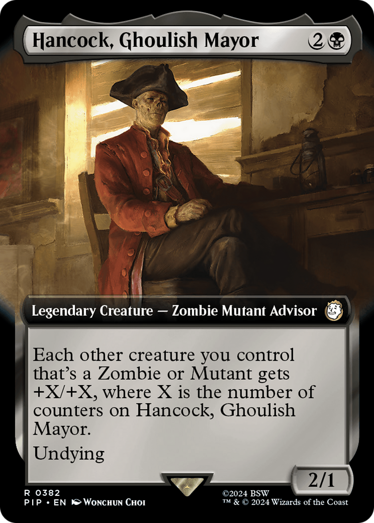 Hancock, Ghoulish Mayor (Extended Art) [Fallout] | Gaming Infinity