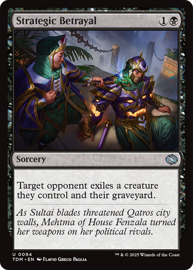 Strategic Betrayal [Tarkir: Dragonstorm] | Gaming Infinity