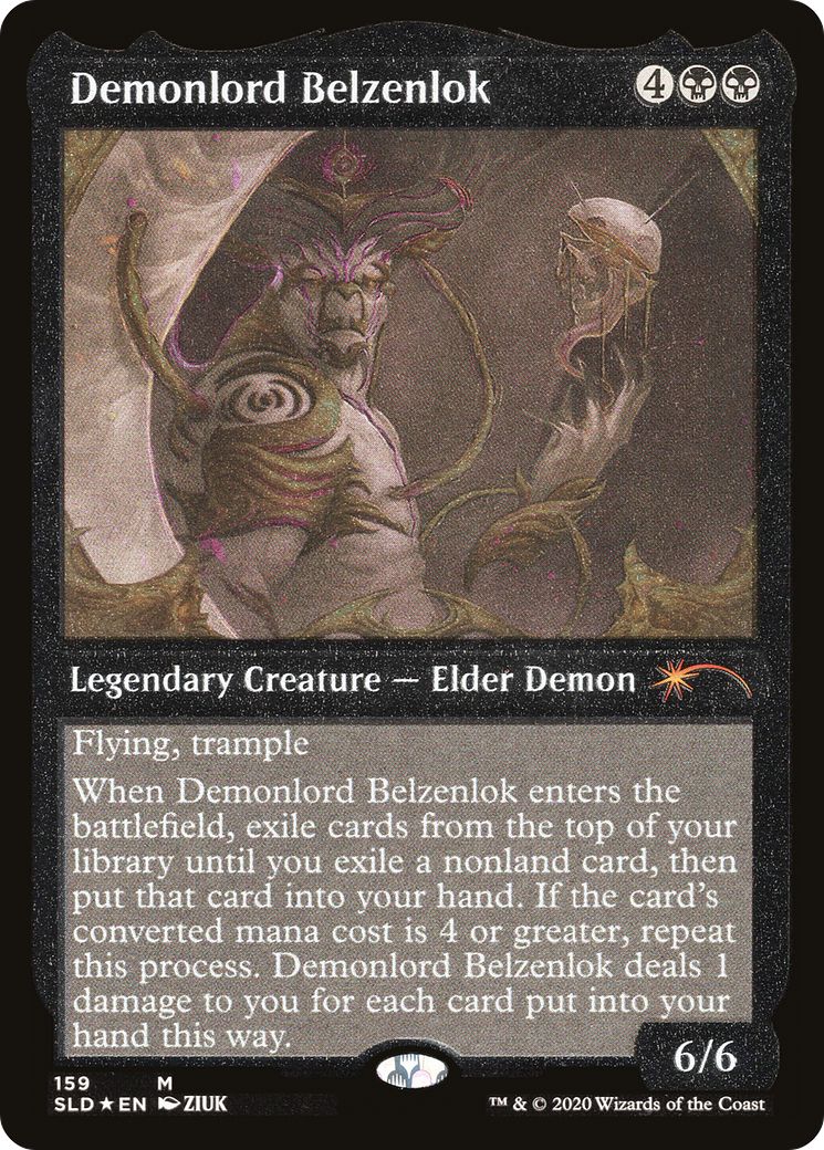 Demonlord Belzenlok (Foil Etched) [Secret Lair Drop Series] | Gaming Infinity