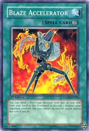 Blaze Accelerator [FOTB-EN040] Common | Gaming Infinity
