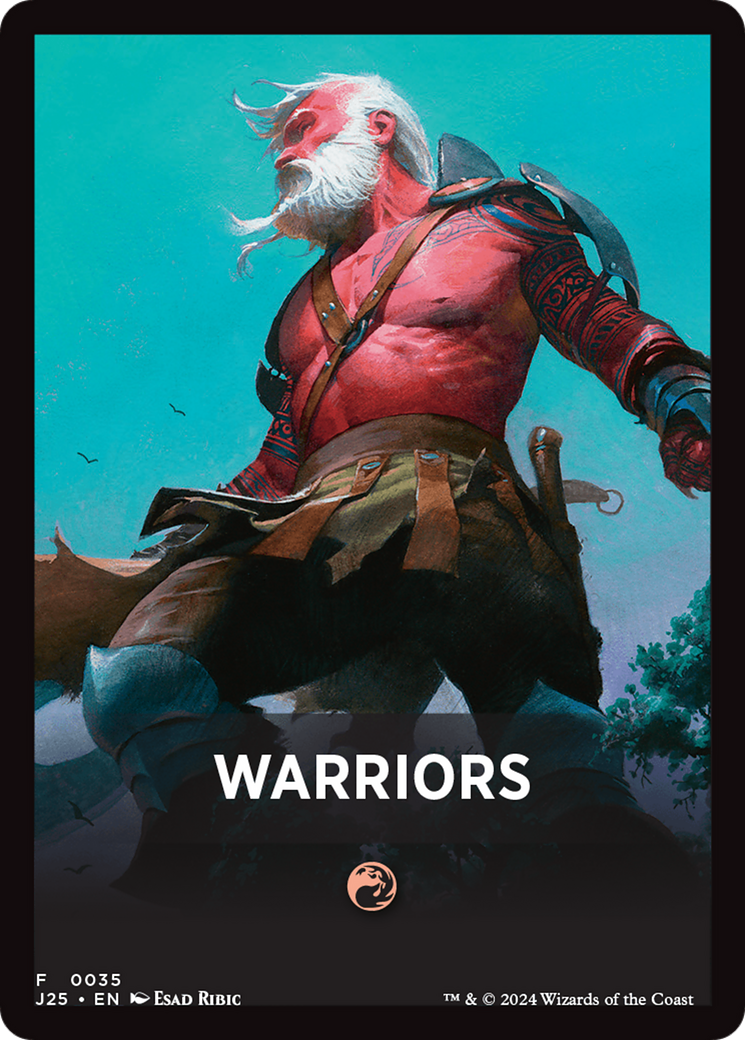 Warriors Theme Card [Foundations Jumpstart Front Cards] | Gaming Infinity