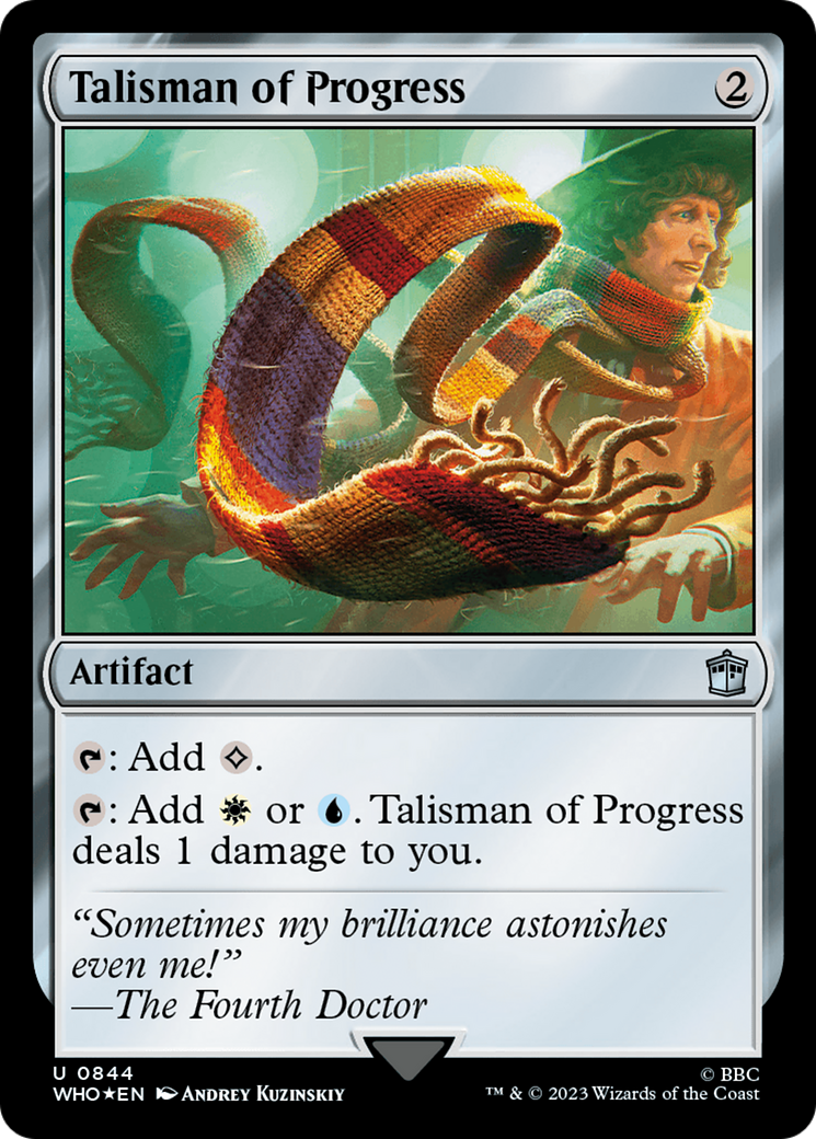 Talisman of Progress (Surge Foil) [Doctor Who] | Gaming Infinity