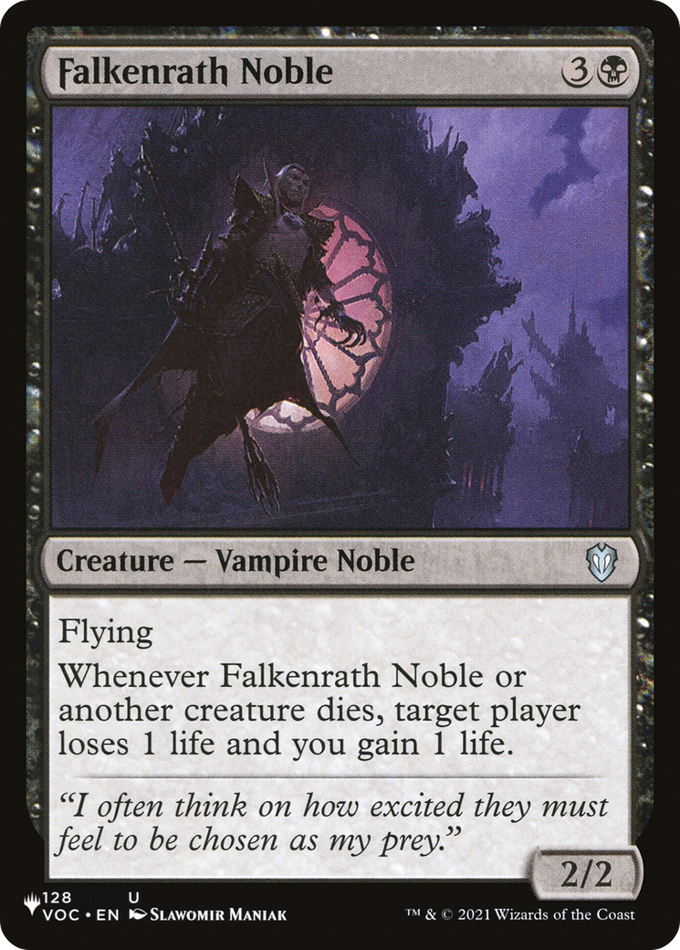 Falkenrath Noble [The List] | Gaming Infinity