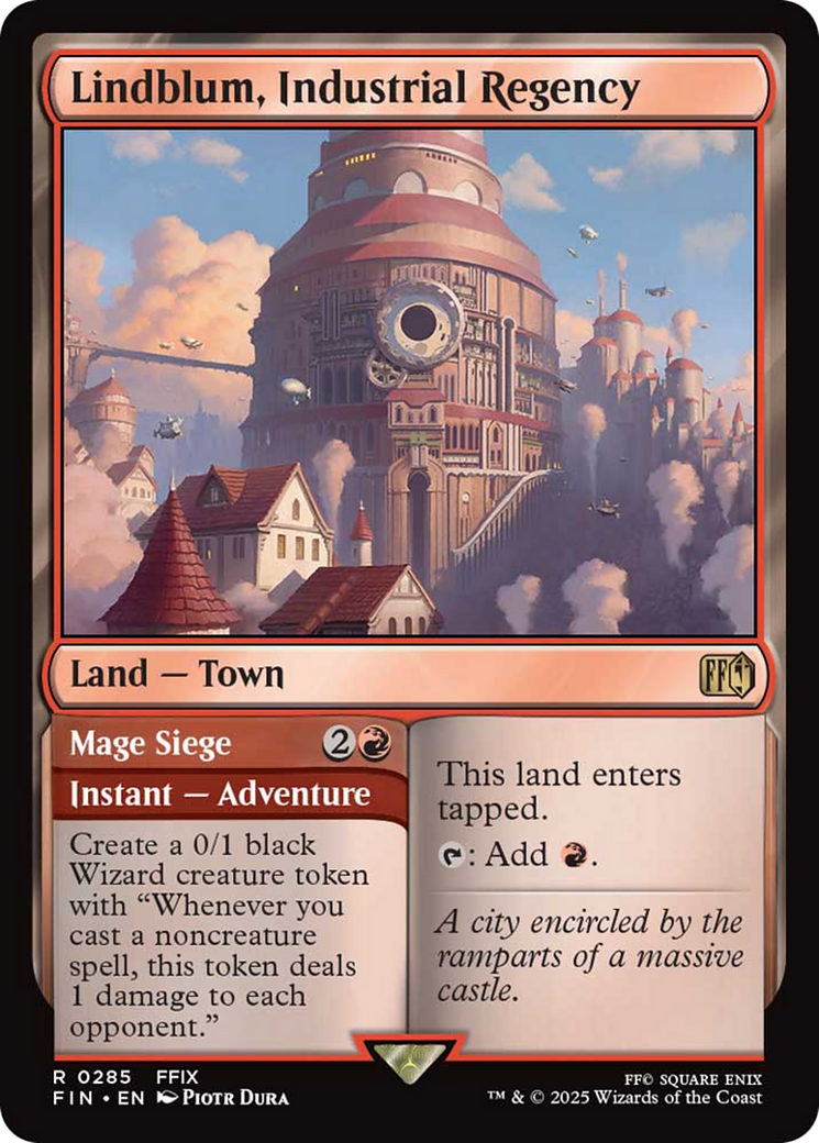 Lindblum, Industrial Regency [FINAL FANTASY] | Gaming Infinity