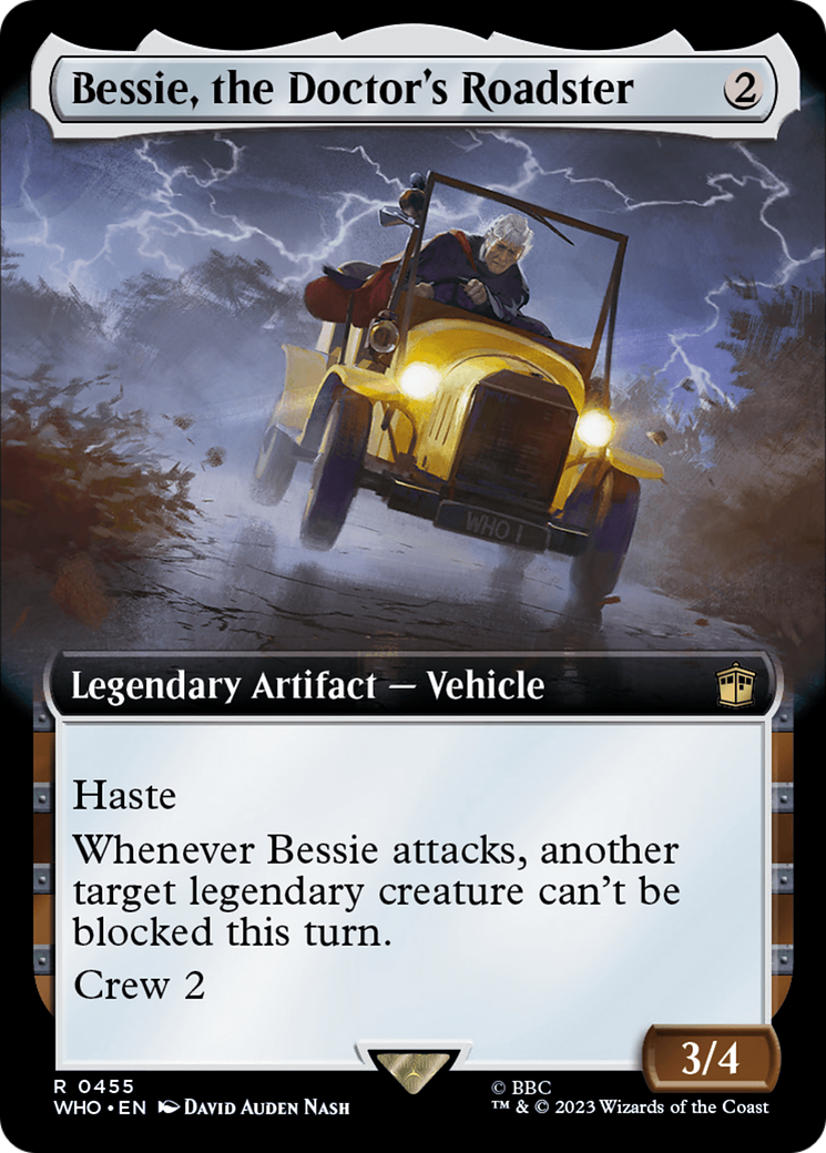 Bessie, the Doctor's Roadster (Extended Art) [Doctor Who] | Gaming Infinity