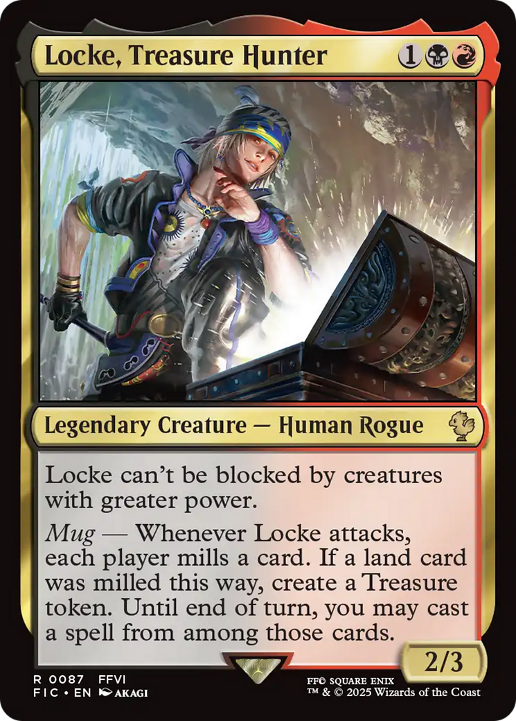 Locke, Treasure Hunter [FINAL FANTASY Commander] | Gaming Infinity