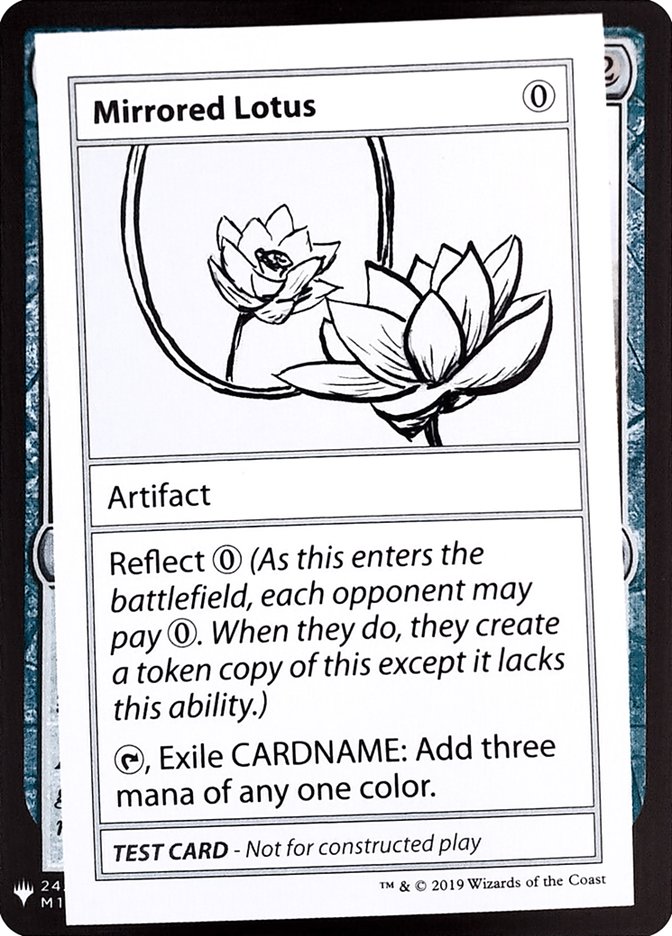 Mirrored Lotus [Mystery Booster Playtest Cards] | Gaming Infinity