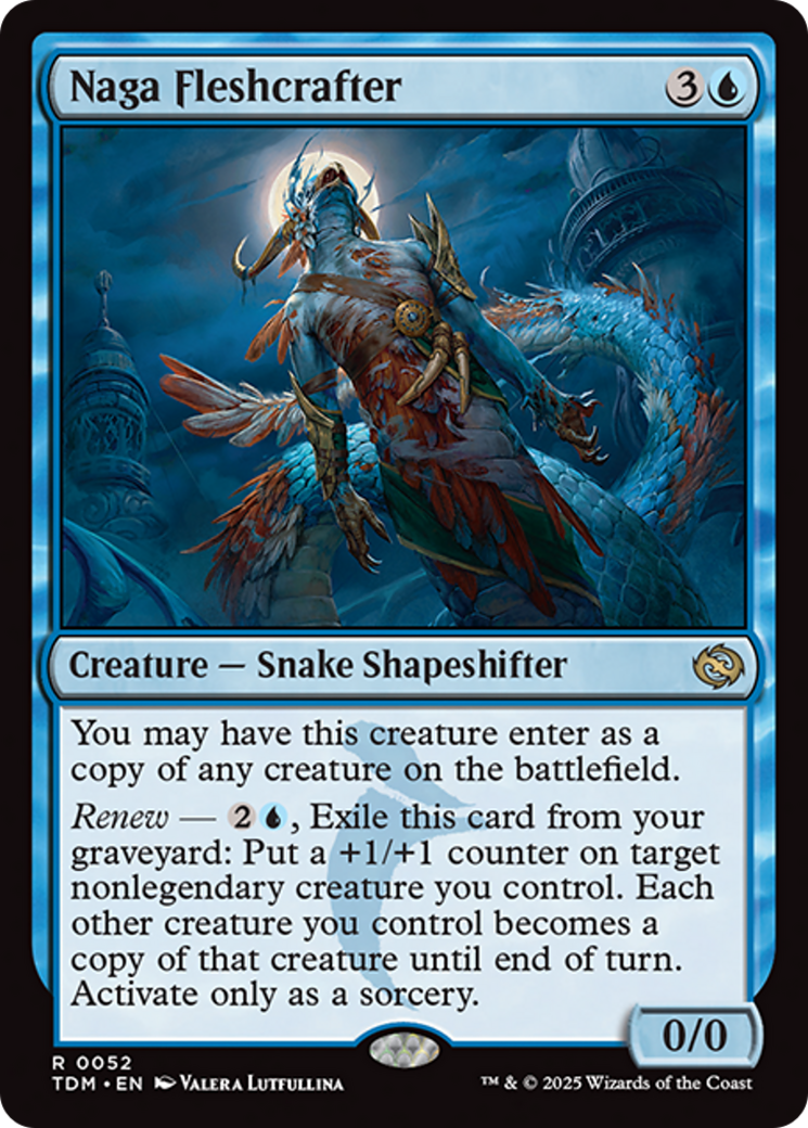 Naga Fleshcrafter [Tarkir: Dragonstorm] | Gaming Infinity