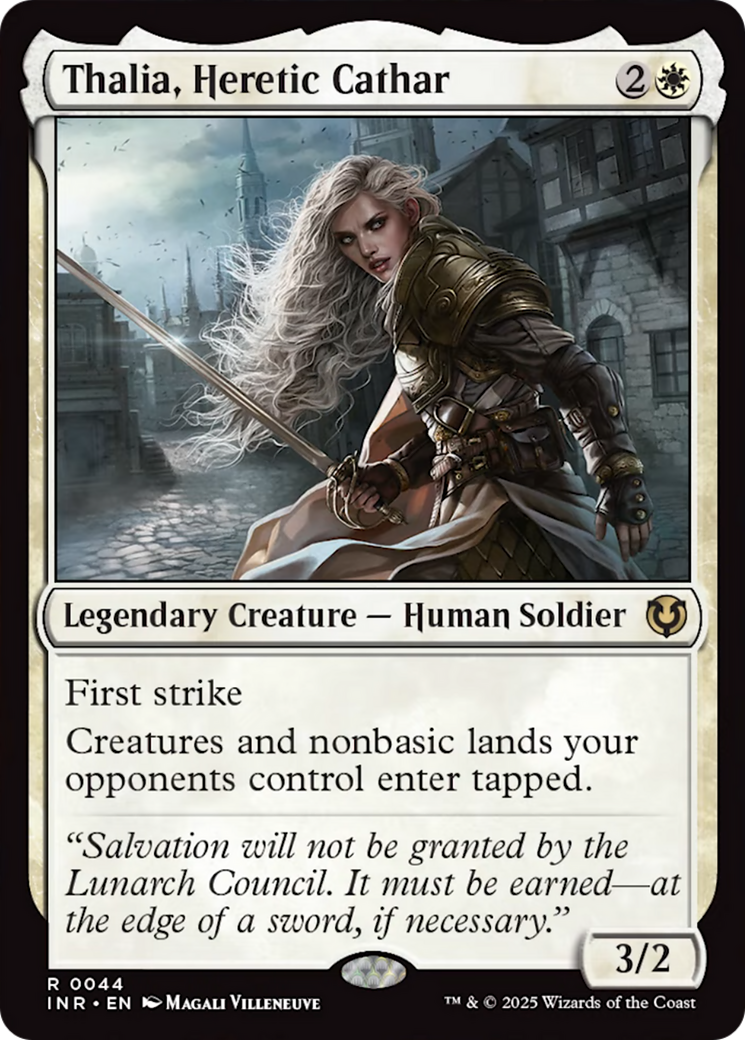 Thalia, Heretic Cathar [Innistrad Remastered] | Gaming Infinity