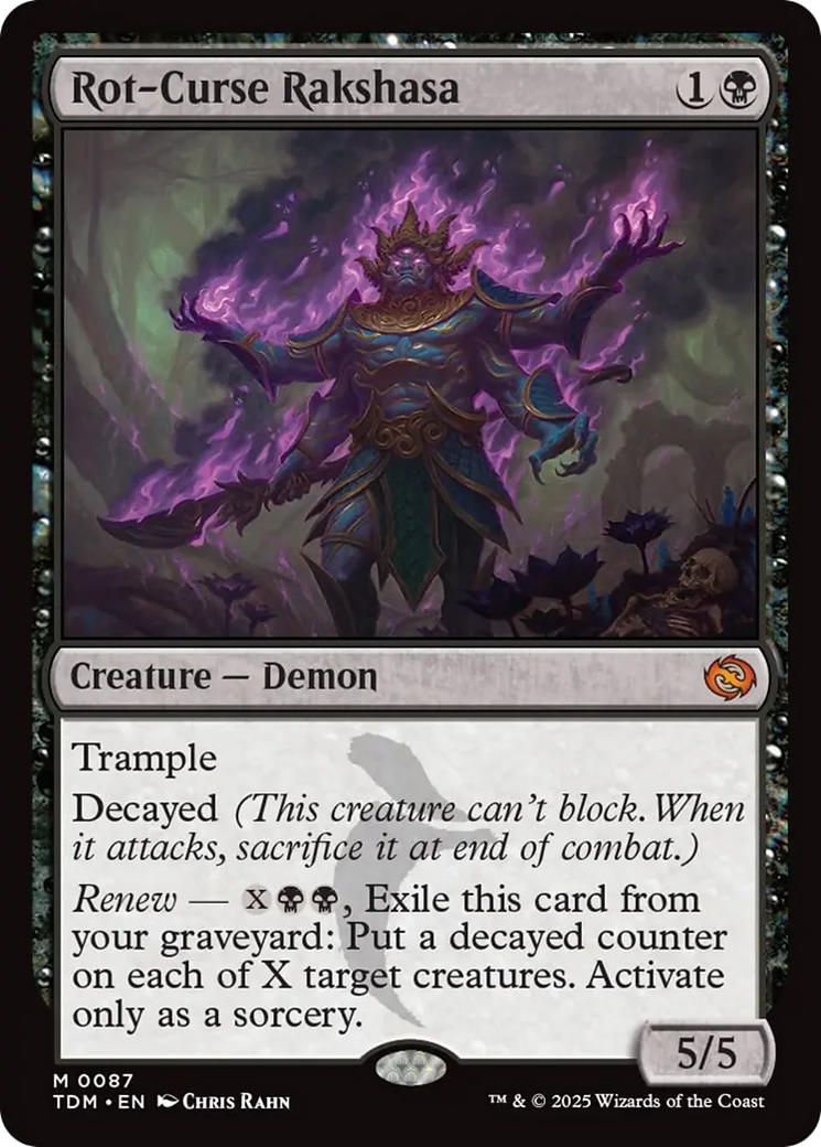 Rot-Curse Rakshasa [Tarkir: Dragonstorm] | Gaming Infinity