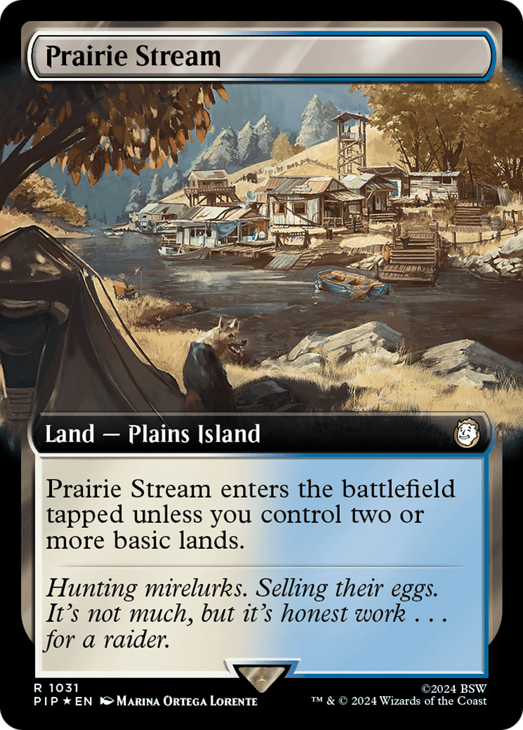 Prairie Stream (Extended Art) (Surge Foil) [Fallout] | Gaming Infinity