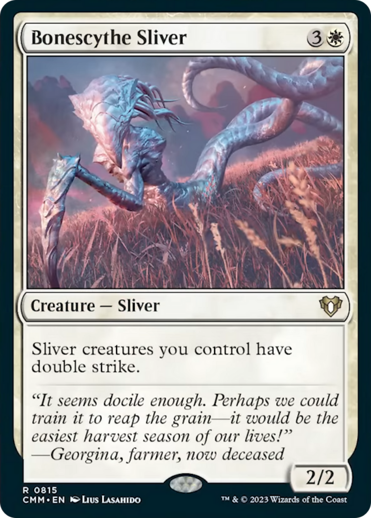 Bonescythe Sliver [Commander Masters] | Gaming Infinity