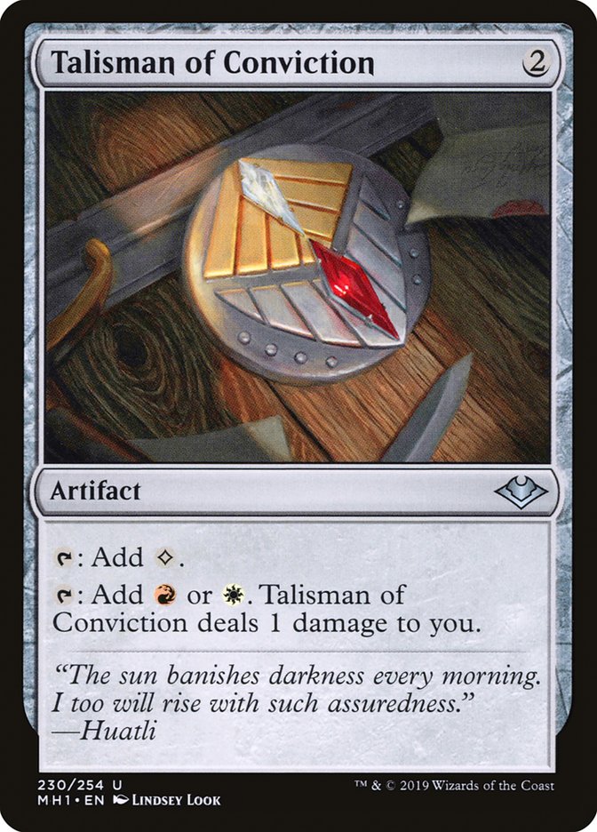 Talisman of Conviction [Modern Horizons] | Gaming Infinity