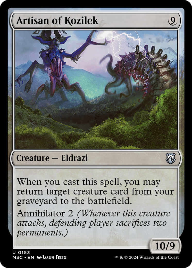 Artisan of Kozilek (Ripple Foil) [Modern Horizons 3 Commander] | Gaming Infinity