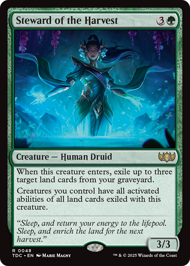 Steward of the Harvest [Tarkir: Dragonstorm Commander] | Gaming Infinity