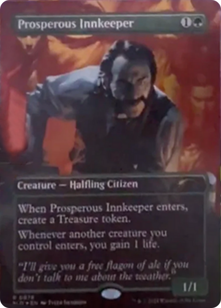 Prosperous Innkeeper (Rainbow Foil) [Secret Lair Drop Series] | Gaming Infinity