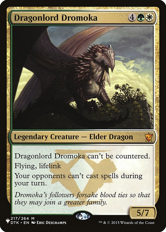 Dragonlord Dromoka [The List] | Gaming Infinity