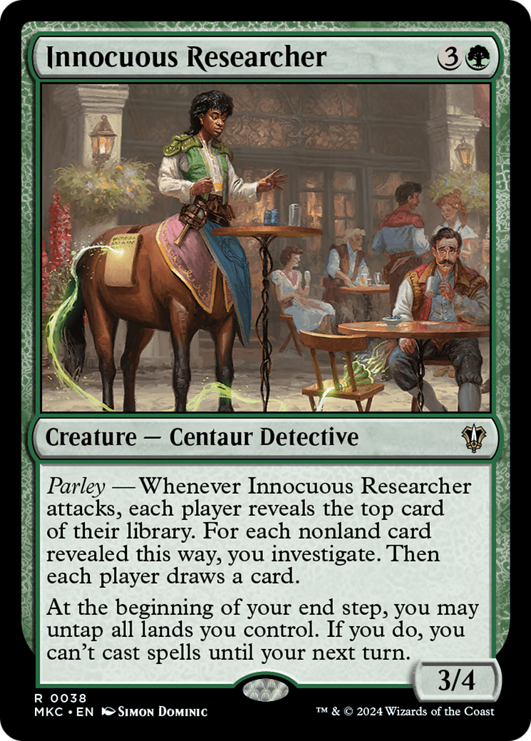 Innocuous Researcher [Murders at Karlov Manor Commander] | Gaming Infinity