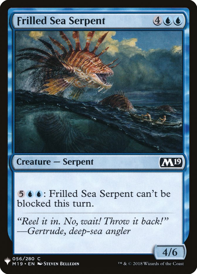 Frilled Sea Serpent [Mystery Booster] | Gaming Infinity