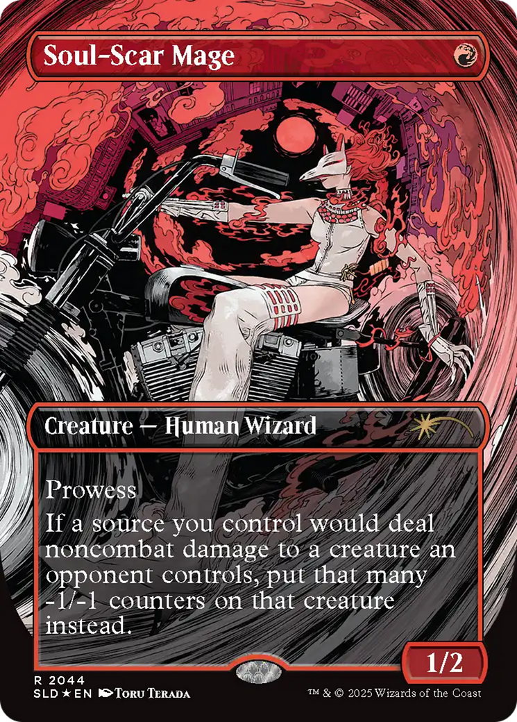 Soul-Scar Mage (2044) (Raised Foil) [Secret Lair Drop Series] | Gaming Infinity