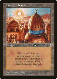 City of Brass (4th Place) (Oversized) [Oversize Cards] | Gaming Infinity
