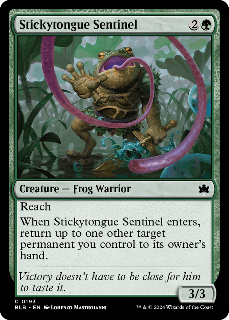 Stickytongue Sentinel [Bloomburrow] | Gaming Infinity