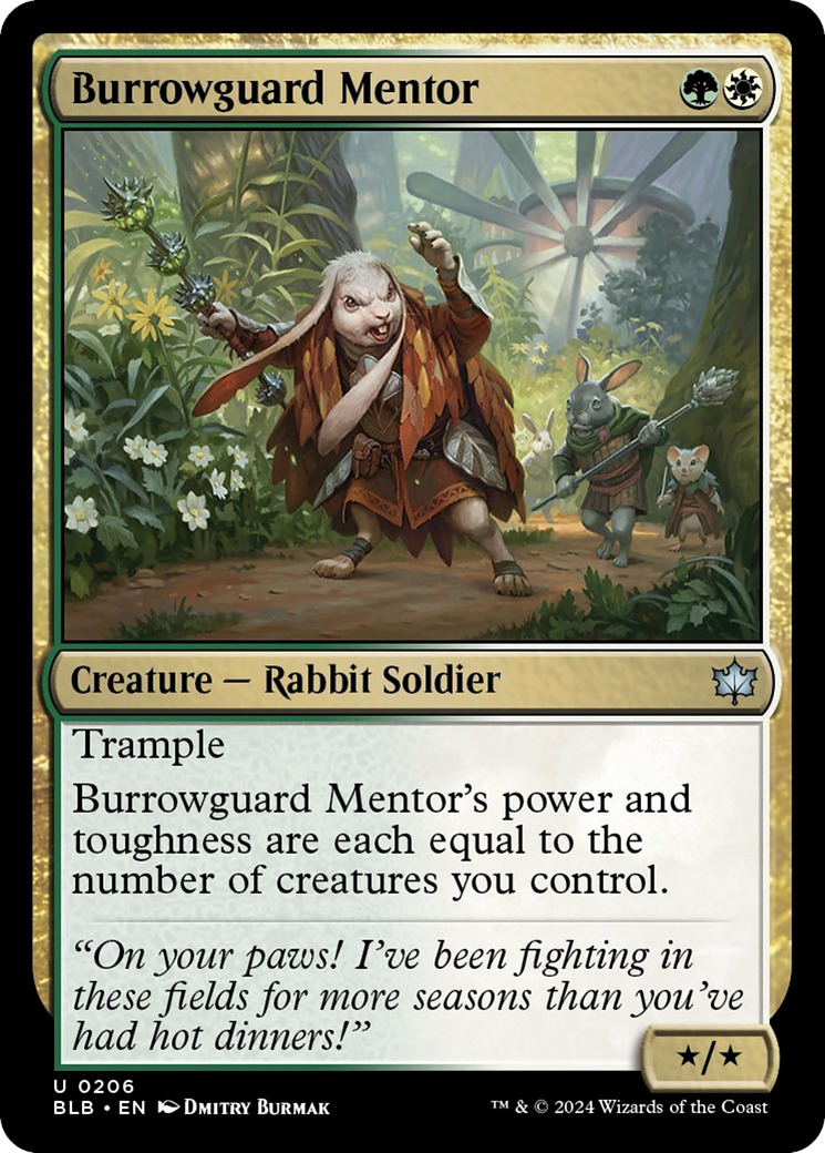 Burrowguard Mentor [Bloomburrow] | Gaming Infinity