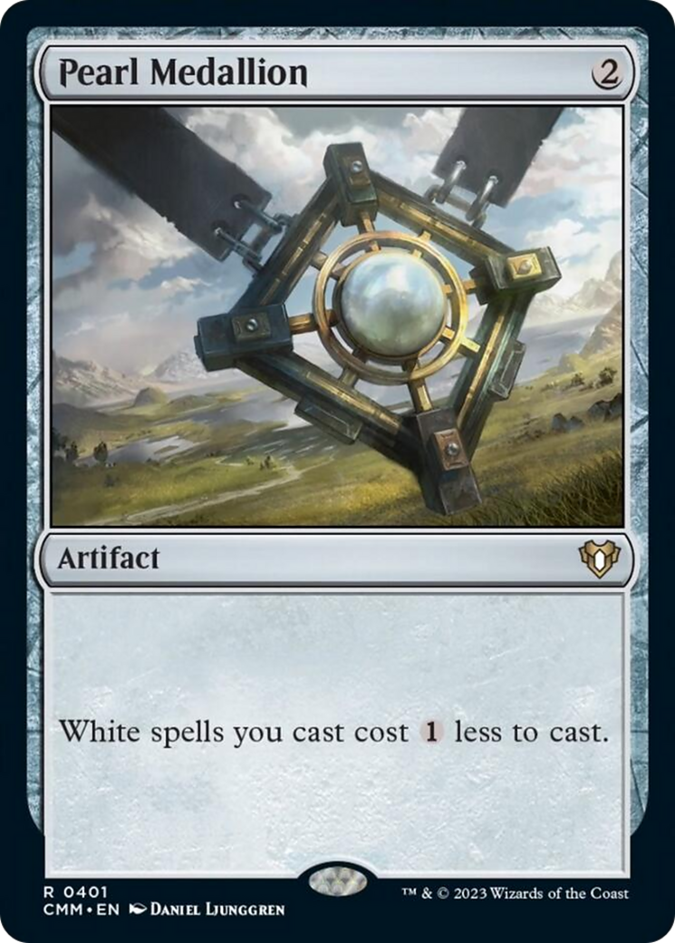 Pearl Medallion [Commander Masters] | Gaming Infinity