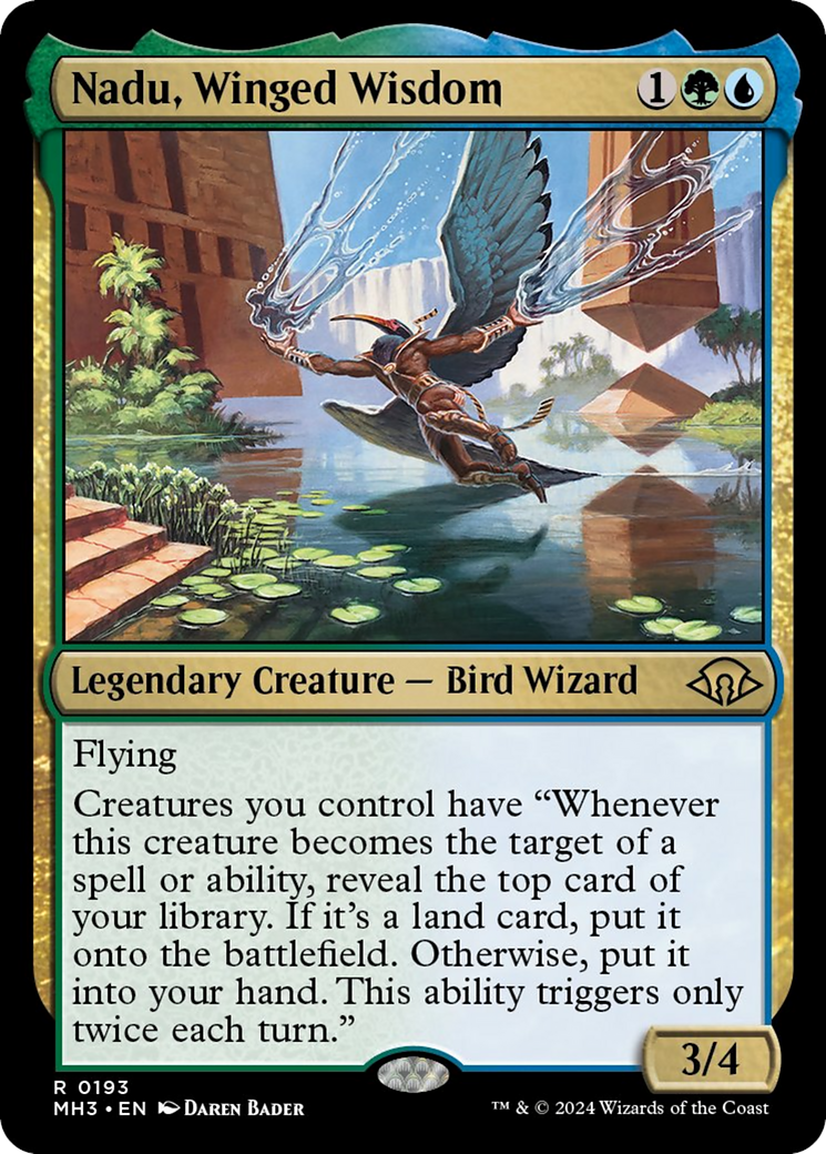 Nadu, Winged Wisdom [Modern Horizons 3] | Gaming Infinity