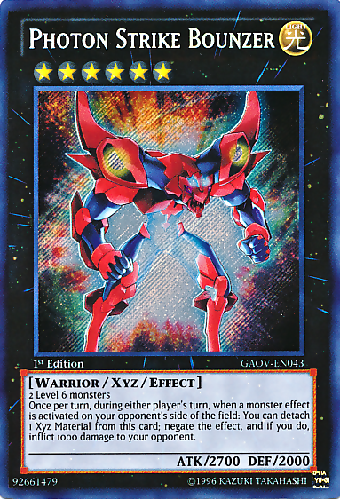 Photon Strike Bounzer [GAOV-EN043] Secret Rare | Gaming Infinity