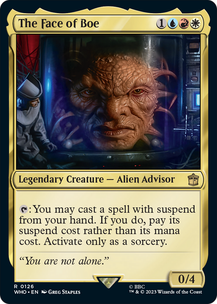 The Face of Boe [Doctor Who] | Gaming Infinity