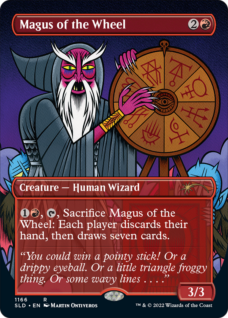 Magus of the Wheel (Borderless) [Secret Lair Drop Series] | Gaming Infinity