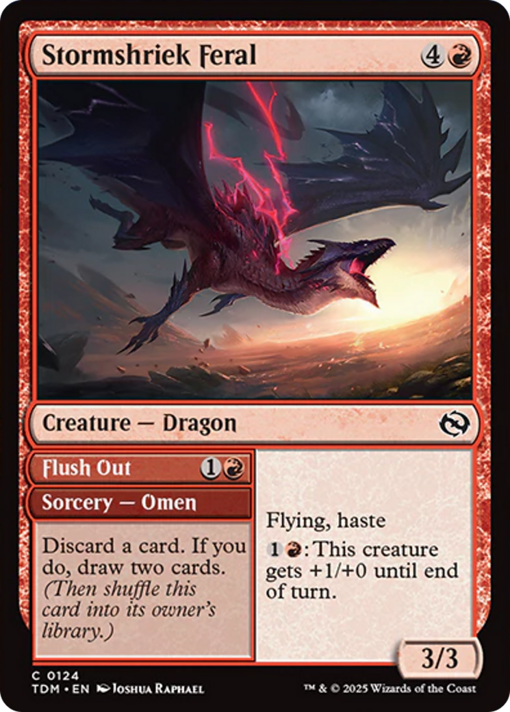 Stormshriek Feral [Tarkir: Dragonstorm] | Gaming Infinity