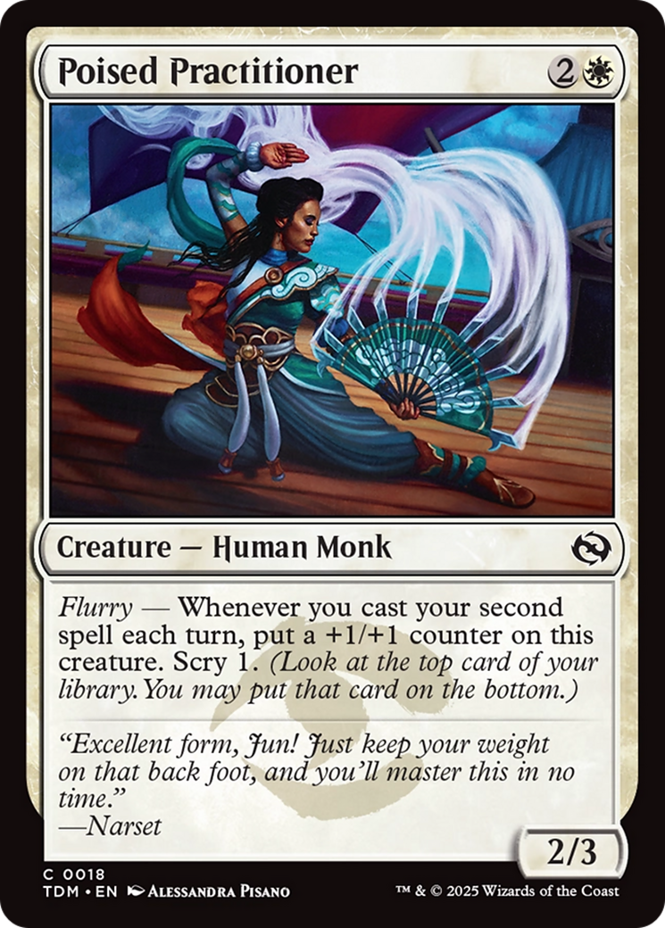 Poised Practitioner [Tarkir: Dragonstorm] | Gaming Infinity
