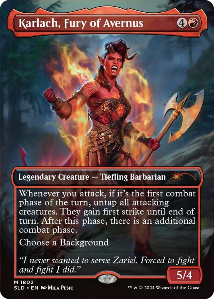 Karlach, Fury of Avernus [Secret Lair Drop Series] | Gaming Infinity