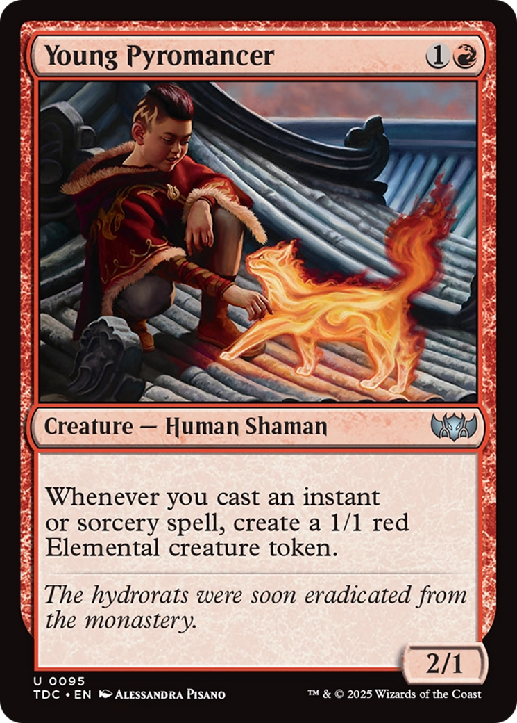 Young Pyromancer [Tarkir: Dragonstorm Commander] | Gaming Infinity