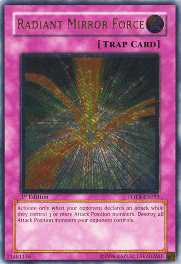 Radiant Mirror Force [FOTB-EN055] Ultimate Rare | Gaming Infinity