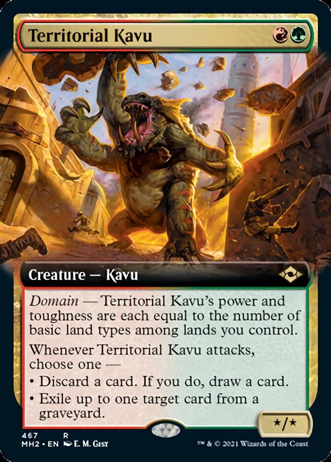 Territorial Kavu (Extended Art) [Modern Horizons 2] | Gaming Infinity