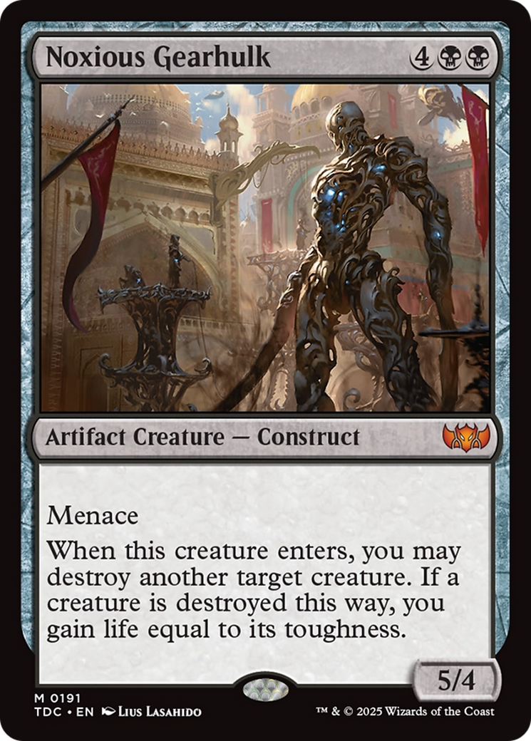 Noxious Gearhulk [Tarkir: Dragonstorm Commander] | Gaming Infinity
