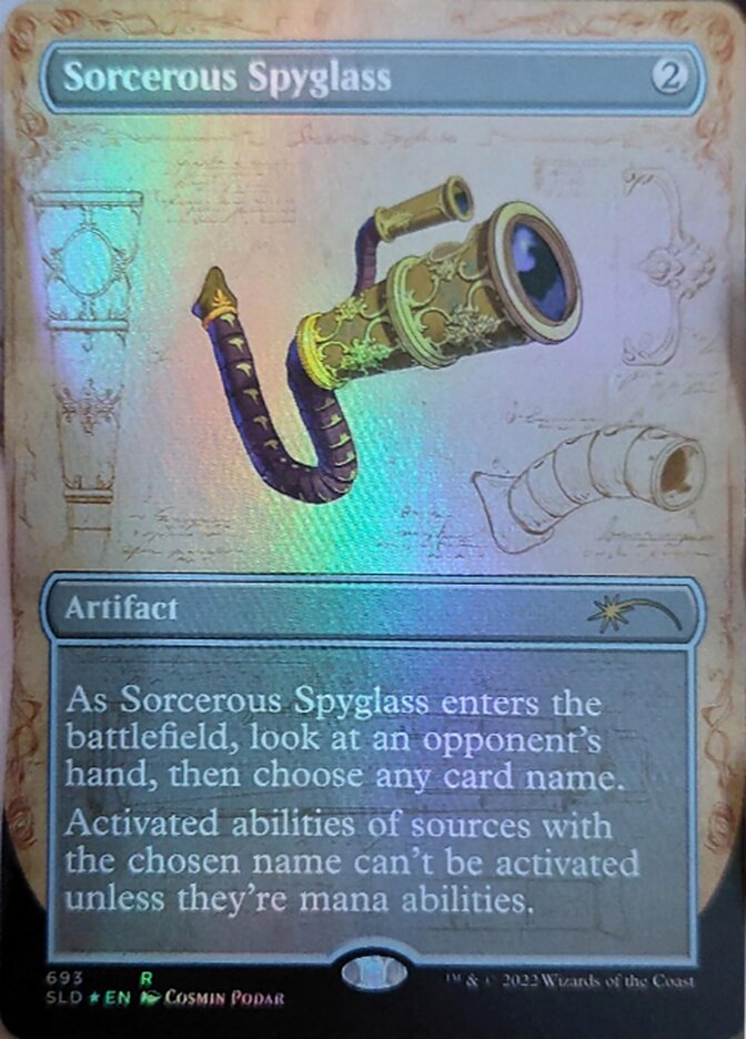 Sorcerous Spyglass (Blueprint) [Secret Lair Drop Promos] | Gaming Infinity