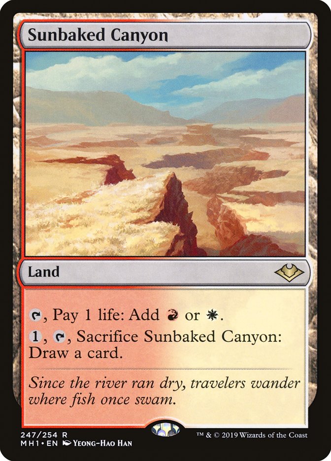 Sunbaked Canyon [Modern Horizons] | Gaming Infinity