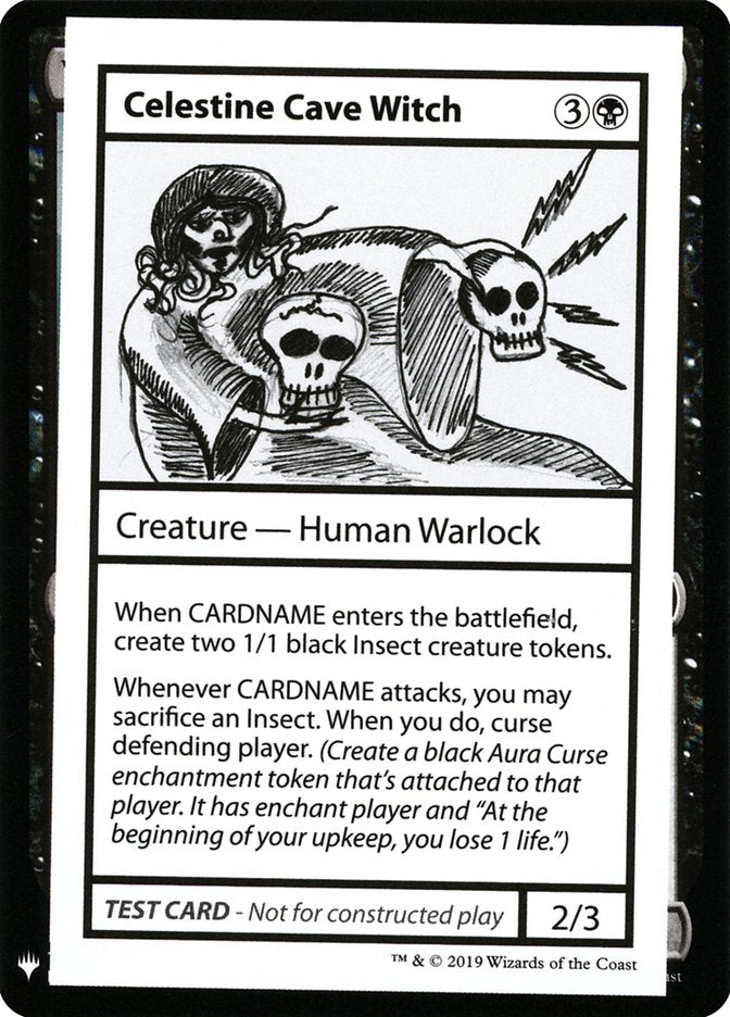 Celestine Cave Witch [Mystery Booster Playtest Cards] | Gaming Infinity