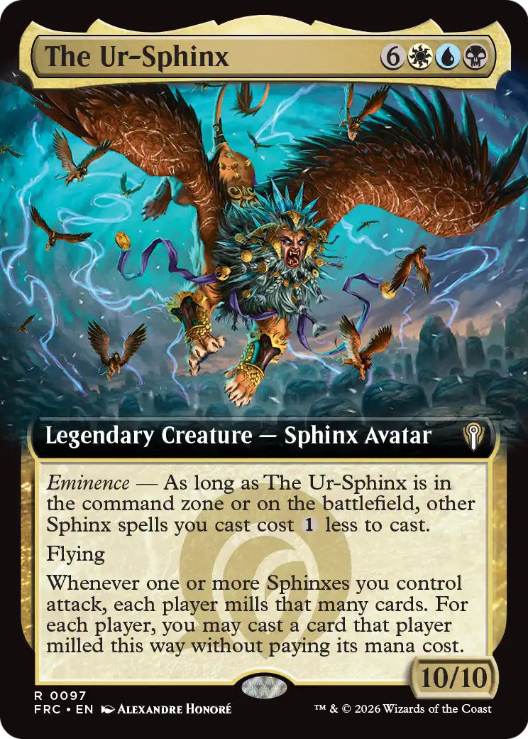 The Ur-Sphinx (Extended Art) [Reality Fracture Commander] | Gaming Infinity