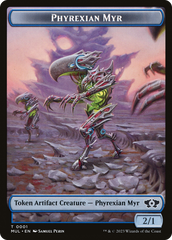 Phyrexian Myr // Phyrexian Hydra (11) Double-Sided Token [March of the Machine Tokens] | Gaming Infinity