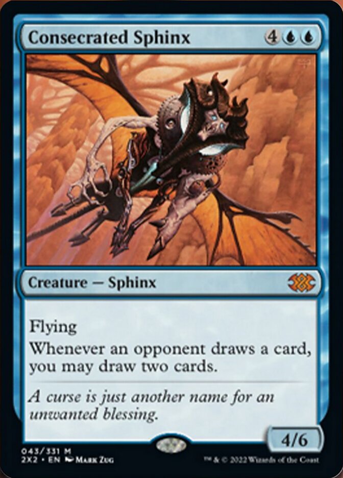 Consecrated Sphinx [Double Masters 2022] | Gaming Infinity
