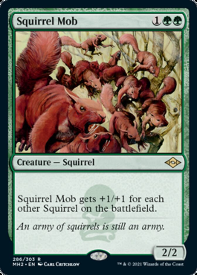 Squirrel Mob (Foil Etched) [Modern Horizons 2] | Gaming Infinity