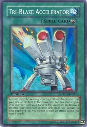 Tri-Blaze Accelerator [FOTB-EN041] Super Rare | Gaming Infinity