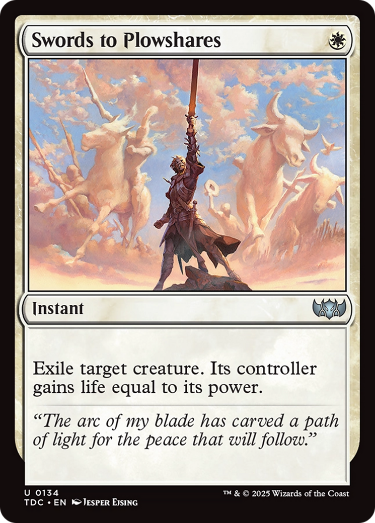 Swords to Plowshares [Tarkir: Dragonstorm Commander] | Gaming Infinity